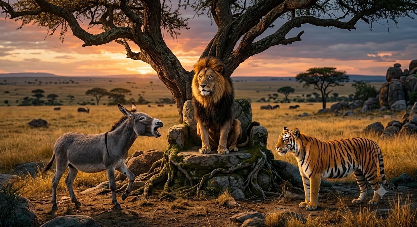 Perché non ha senso discutere con chi vuole solo avere ragione? La favola dell’asino e della tigre